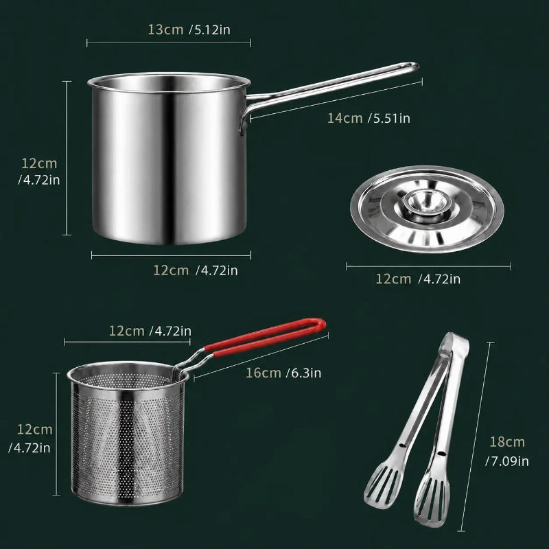 Compact Stainless Steel Fryer