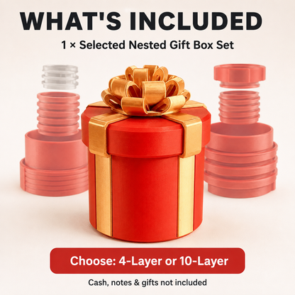 🔥Last Day 74% OFF🎄 - Annoying Nested Screw Gift Box