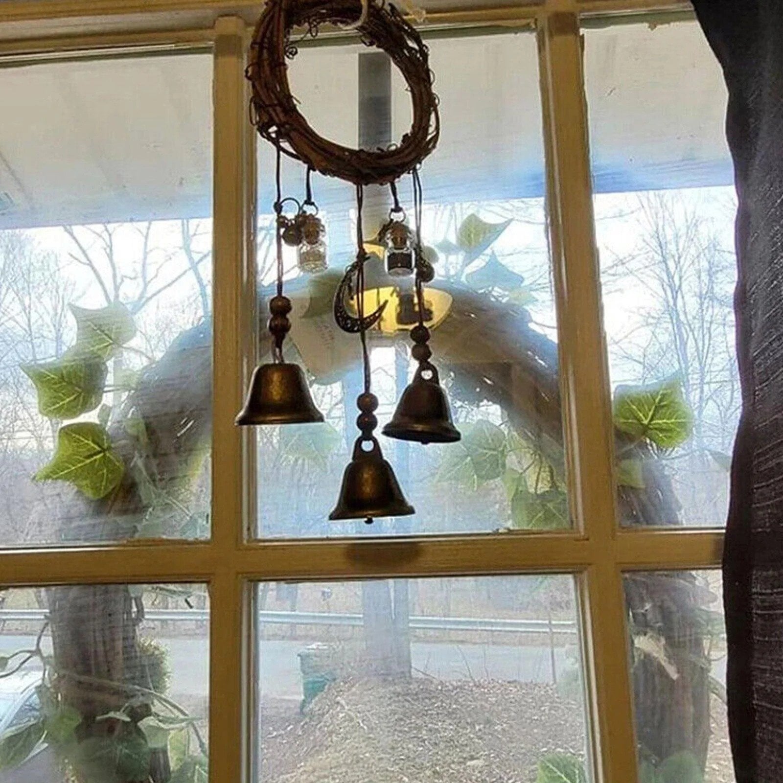 ‍ 100% Handmade Witch Bells Wind Chime for Home Protection (Handmade by Jordan Maynard®) view 6