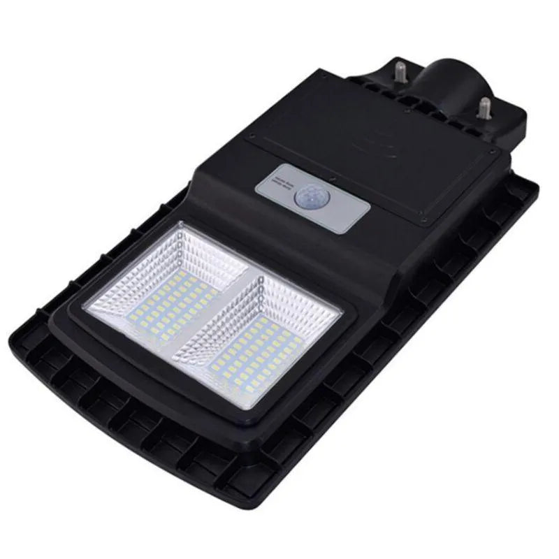 Outdoor All In One Integrated 80W LED Solar Street Wall Path Light for Home & Garden- 8000 Lumens view 5